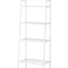 4/22 にとりにきていただける方限定！ IKEA (イケア) LERBERG ルーべリラックシェルフユニット, ホワイトコンテンポラリー　ワイヤーネット2個の画像