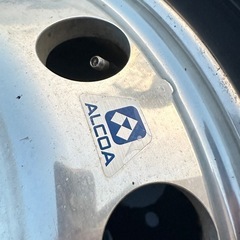 トラック　タイヤ　ホイール　一本　ALCOA アルミホイール　225/80r17.5  アルミホイールの画像