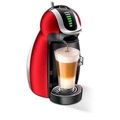 カプセルコーヒーマシン家庭用小型自動コーヒーマシン1L、1460Wレッドの画像