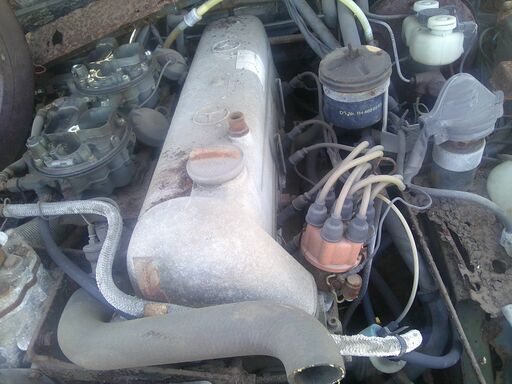 オールドMベンツ115-250Sツインキャブエンジンコンプリ―ト