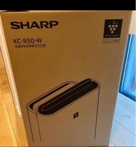 [新品・未開封] 加湿空気清浄機（KC-R50-W）