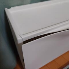 IKEA　トローネス ヒビあり　ヒビあり　収納ボックス　靴やタオルに　バスルーム玄関収納　の画像