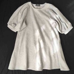 ミニワンピース スエット生地
の画像