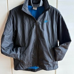 NIKE 130 ジャンパー　黒　ウィンドブレーカー