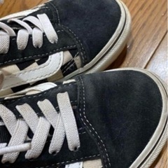 VANS スニーカー　チェッカー　チェッカーフラッグ　22cmの画像