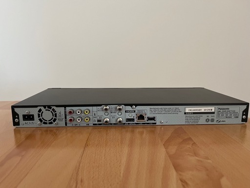 パナソニック ブルーレイレコーダー(訳あり) 訳あり】Panasonic