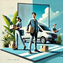 🚛宅配ドライバー大募集‼️  💡 未経験歓迎 × 高収入可能 × 直行直帰OK！の画像