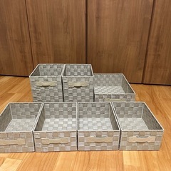 ニトリのテープバスケット