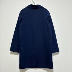 チェスタージャケット ネイビー F ジャケット ひとつボタン ミドル丈の画像