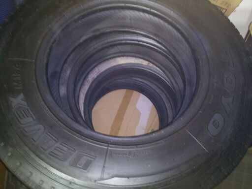 バリ山センター8㎜　TOYO DELVEX M134 185/85R16　111/109L LT 　6本　ダイナ　トラックタイヤ　14年製　夏タイヤ　チューブレス