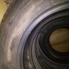 バリ山センター8㎜　TOYO DELVEX M134 185/85R16　111/109L LT 　6本　ダイナ　トラックタイヤ　14年製　夏タイヤ　チューブレスの画像