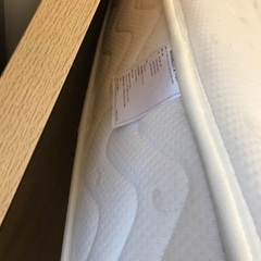 お得に　美品　ダブル　ポケットコイルマットレスのみの画像
