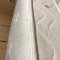 お得に　美品　ダブル　ポケットコイルマットレスのみの画像