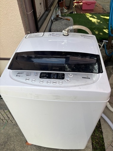 Yamazen 5kg 洗濯機　2021年製