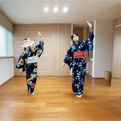 日本舞踊教室〜生徒募集中！〜 着物、浴衣着れない方も安心！着付けから練習します👘の画像