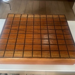 世界で一つ　自作将棋盤と将棋駒