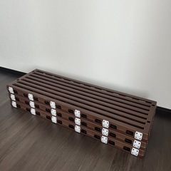 すのこ　折りたたみ　プラスチック　軽量の画像