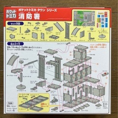 【新品未開封】トミカ　消防署　ポケットトミカタウンシリーズの画像