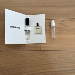 取引決定　試供品Burberry hero/CHANEL chance