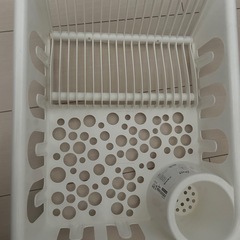 ＩＫＥＡ/イケア　FLUNDRA　水切り46×36×12cm　ホワイト