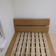 　【引っ越し準備中】木製ベッドフレーム　　の画像