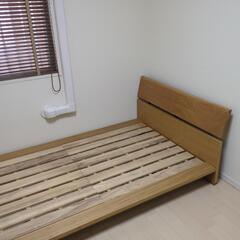 　【引っ越し準備中】木製ベッドフレーム　　の画像