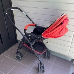 子供　ベビーカーの画像