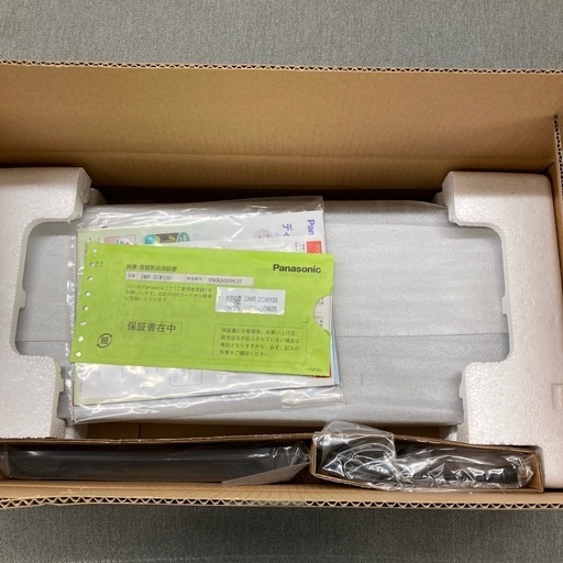 ⭐︎新品⭐︎6ヶ月保証⭐︎Panasonic ブルーレイディスクレコーダー　DMR-2CW100 2020年製