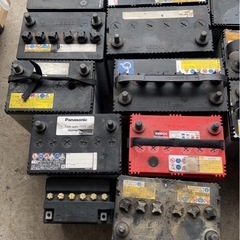 廃バッテリー　車、バイクの画像