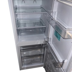 【超美品‼️】Haier 2ドア冷蔵庫 148L 2023年製 ホワイト ファン式 右開き JR-NF148DK(W) 一人暮らしの画像