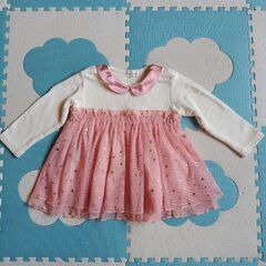 サイズ80　Kid's zoo　トップス　チュール付き