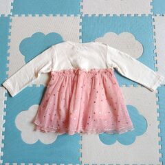 サイズ80　Kid's zoo　トップス　チュール付きの画像