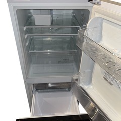 Hisense　冷蔵庫 130L HR-D1302 ホワイト ファン式 霜取りファン 単身用 一人暮らし用の画像