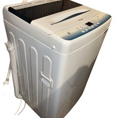 【超美品‼️】Haier 全自動洗濯機 5.5kg 2023年製　簡易乾燥(送風機能) JW-U55LKの画像