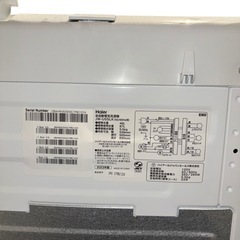 【超美品‼️】Haier 全自動洗濯機 5.5kg 2023年製　簡易乾燥(送風機能) JW-U55LKの画像