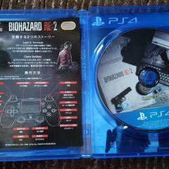 バイオハザード6、re2、re3　PS4　の画像