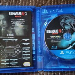 バイオハザード6、re2、re3　PS4　の画像