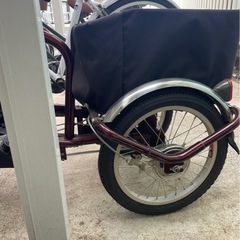 電動アシスト三輪車【使用回数10回未満】