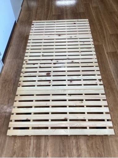 床置きスノコベッド【町田市再生家具】243595 (ショップまちエコ 