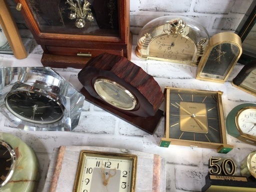 ※015 大量！25点セット‼︎ 置き時計/掛け時計 SEIKO/CITIZEN/CASIO 等 現状品/ジャンク有り