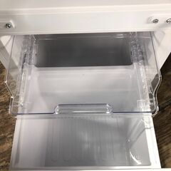 3/28 終 SHARP シャープ ノンフロン冷凍冷蔵庫 2022年製 SJ-D15J-W 152L 白 25c菊DOの画像