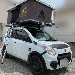 ルーフテントWキャノピー⭐️ランタンフック付き！