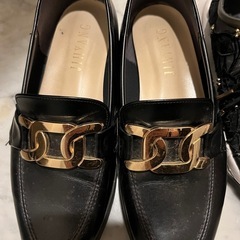 23.5cmRANDAスニーカーチヒャンローファーの画像