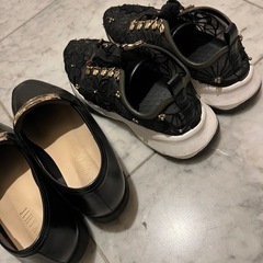 23.5cmRANDAスニーカーチヒャンローファーの画像