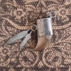 インディアンジュエリー　ナバホ　ベアクロー　未使用の画像
