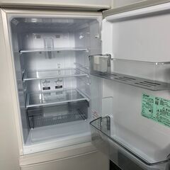 (250327)　三菱　ノンフロン冷凍冷蔵庫　MR-P15EF-KW　2021年製の画像