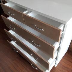 収納家具 タンス4段の画像