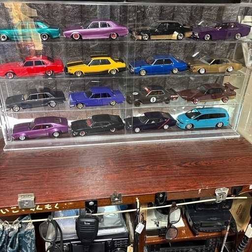 クリヤーケース付きプラモデル完成品
