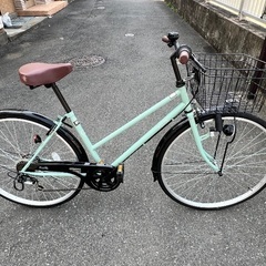 【※商談中】￥11000(税込)  FLUTE 自転車　(タイヤ...