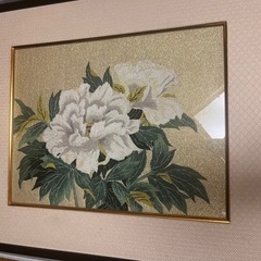 譲渡日5/28.29.30限定（最後の出品です）　刺繍絵画